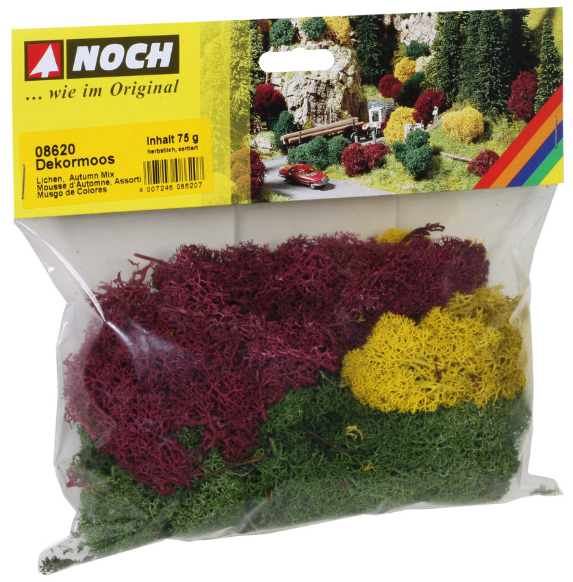 Dekormossa höstfärger, 75g - 2
