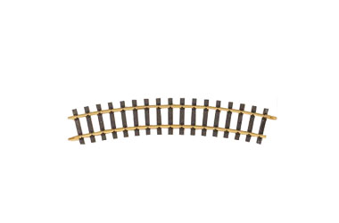 Böjd räls R5 1.243 mm, 15°