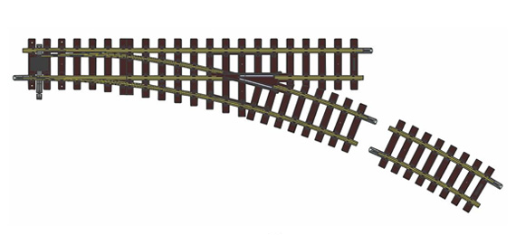 Växel vänster, R7  22,5°