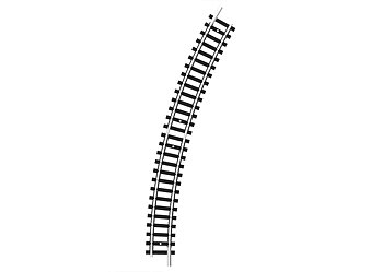 Böjd skena R2a, 30° (R=261.8mm)