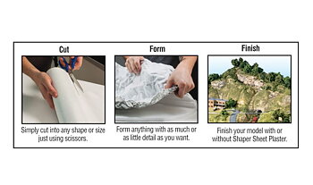 Shaper Sheet 9x72''