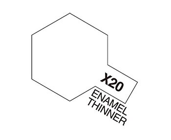 Tamiya Akrylfärg, X20A Acrylic Thinner, 10 ml
