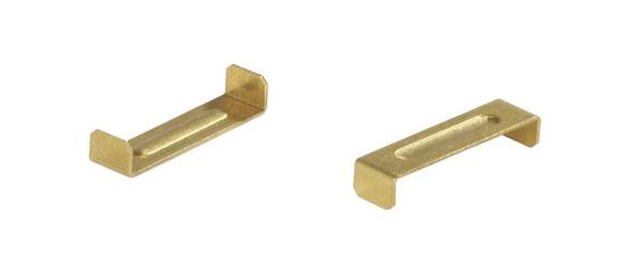 Skarvjärn, metall t flexräls (20 St.)