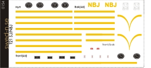 Decal set for SJ/NBJ T21