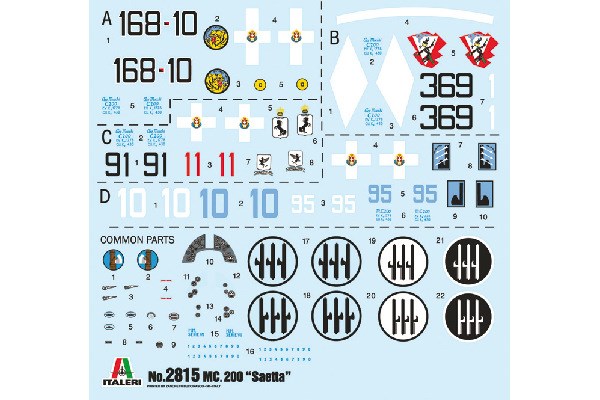 Macchi MC 200 Saetta 1/48 - 3
