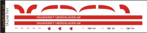Dekalark TÅGAB TMY lok