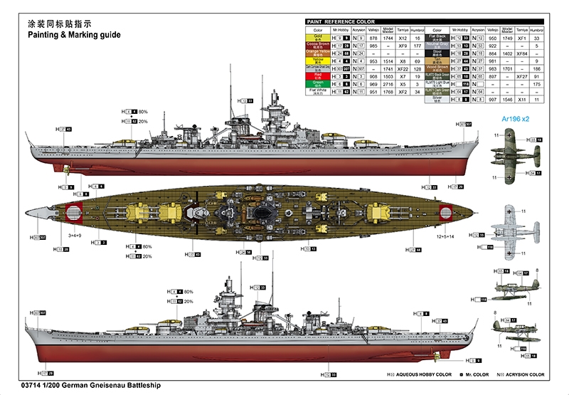 Gneisenau 1/200 - 2