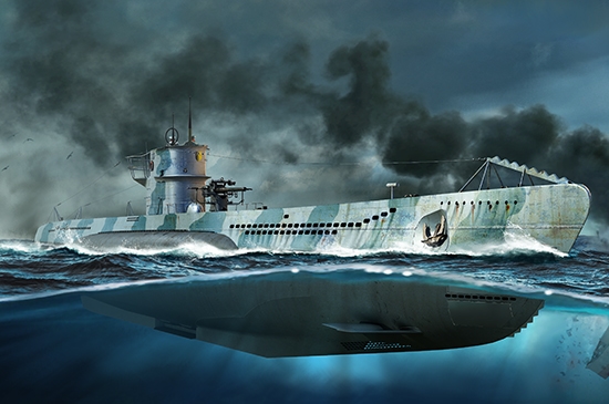 DKM Type VII-C Ubåt 1/144