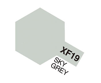 Tamiya Akrylfärg matt, XF19 Sky Grey, 10 ml