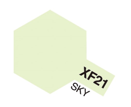 Tamiya Akrylfärg matt, XF21 Sky, 10 ml