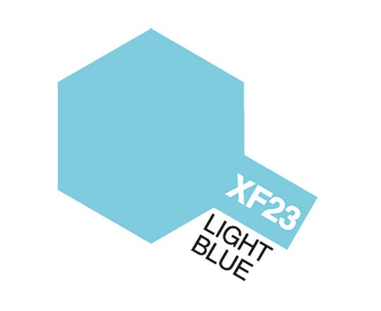 Tamiya Acrylic Mini, XF23 Light Blue, 10 ml - 2
