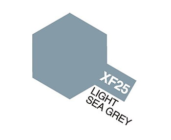 Tamiya Akrylfärg matt, XF25 (Light Sea Grey), 10 ml