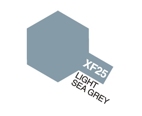 Tamiya Acrylic Mini, XF25 Light Sea Gray, 10 ml - 2