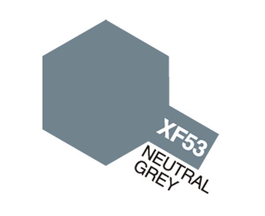 Tamiya Acrylic Mini, XF53 Neutral Gray, 10 ml
