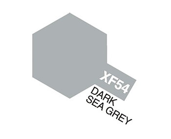 Tamiya Akrylfärg matt, XF54 Dark Sea Grey, 10 ml