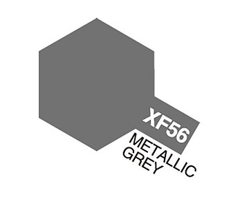 Tamiya Akrylfärg matt, XF56 Metallic Grey, 10 ml