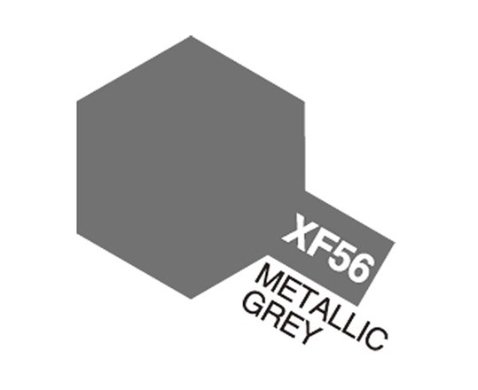 Tamiya Acrylic Mini, XF56 Metallic Gray, 10 ml - 2