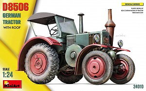 German tractor D8506 w. roof 1937 1/24