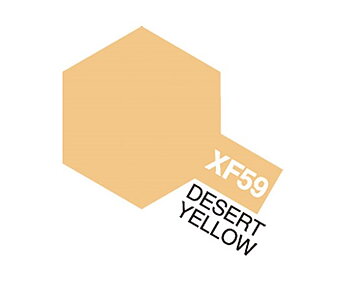 Tamiya Akrylfärg matt, XF59 Ökengul (Desert Yellow), 10 ml