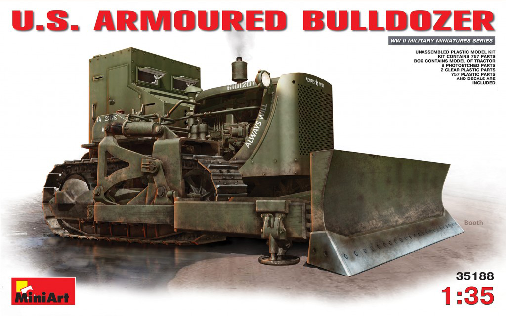 U.S Armoured bulldozer 1/35