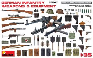 German Infantry weapons & equipment 1/35