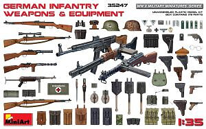 Vapenutrustning för tyska infanteri 1/35