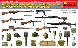 Vapenutrustning för sovjetisk infanteri 1/35