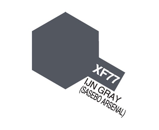 Tamiya Akrylfärg matt, XF77 IJN Grey, 10 ml