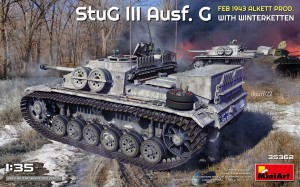 StuG III Ausf.G Feb 1943 Alkett Prod. w. winterketten 1/35