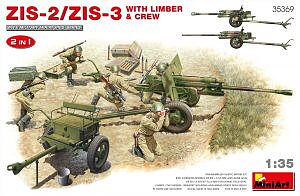 ZIS-2/ZIS-3 w. limber crew 2in1 1/35
