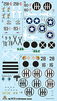 SM-79 Sparviero Bomber version 1/72