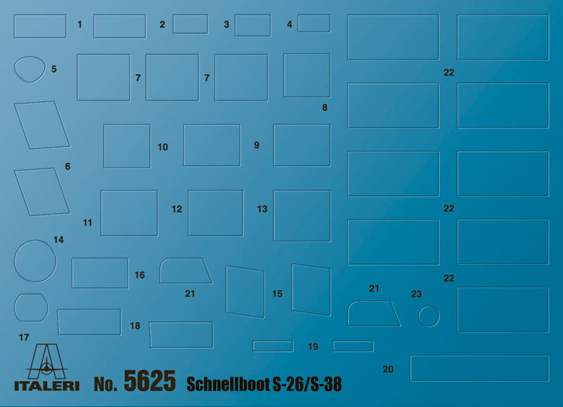 Schnellboot S-26/S-38 1/35 - 5
