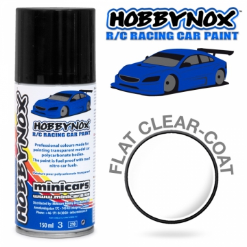 Matt Klarlack R/C Racing Car Spray Färg 150 ml - 2