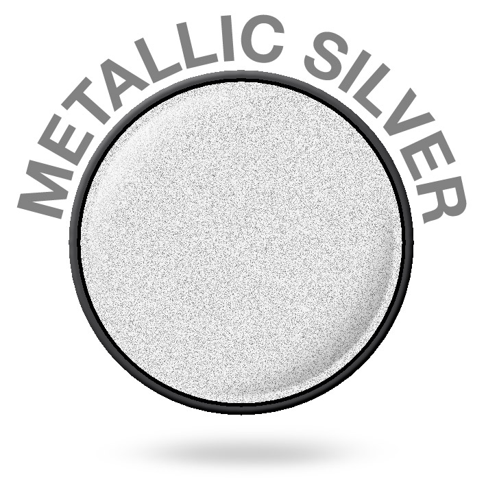 Metallic Silver R/C Racing Car Spray Färg 150 ml