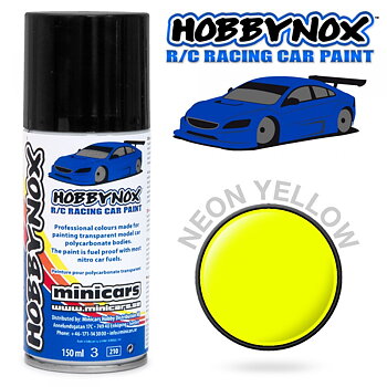 Neon Gul R/C Racing Car Spray Färg 150 ml