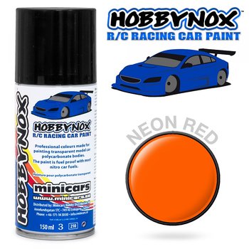 Neon Röd R/C Racing Car Spray Färg 150 ml