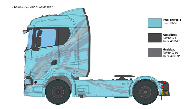 Scania S770 Highline 4x2, 1/24 - 4