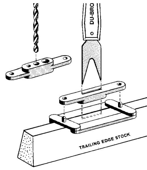 Hinge Slotter Kit, Du-Bro - 3