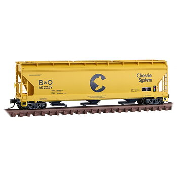 Hopper 3-bay covered B&O #602259