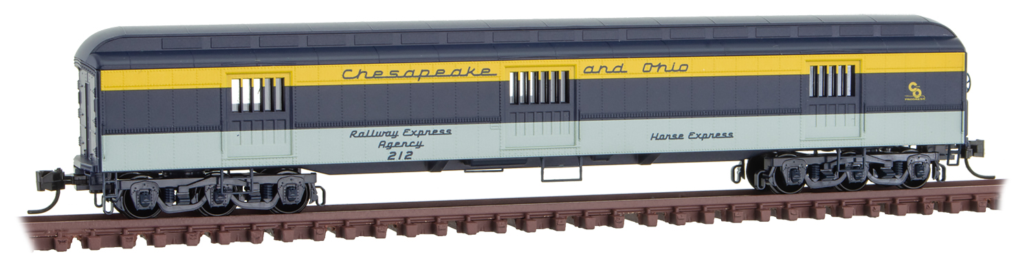 Hwght Baggage Car 70" C&O #212