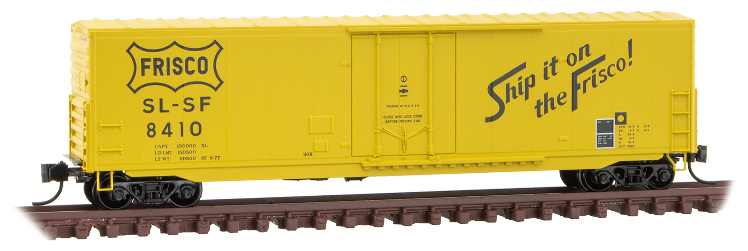 Standard 50' box car w/o roofwalk SL-SF 8410