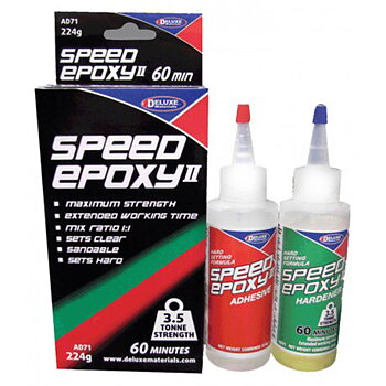 Speed Epoxy 1-timmes, 224g