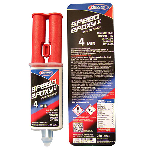 Speed Epoxy II, spruta, 28g