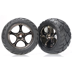 Tires & Rims Anaconda/Tracer Black Chrome 2.2" Rear (2)