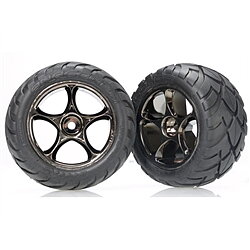 Tires & Rims Anaconda/Tracer Black Chrome 2.2" Rear (2)