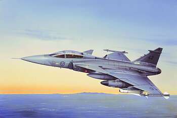 Jas39 Gripen 1/48, Italeri