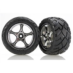 Tire & Rim Anaconda/Tracer Chrome 2.2" Rear (2)