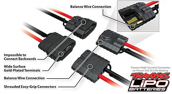 7600mAh 7.4v 2-Cell 25C LiPo Battery