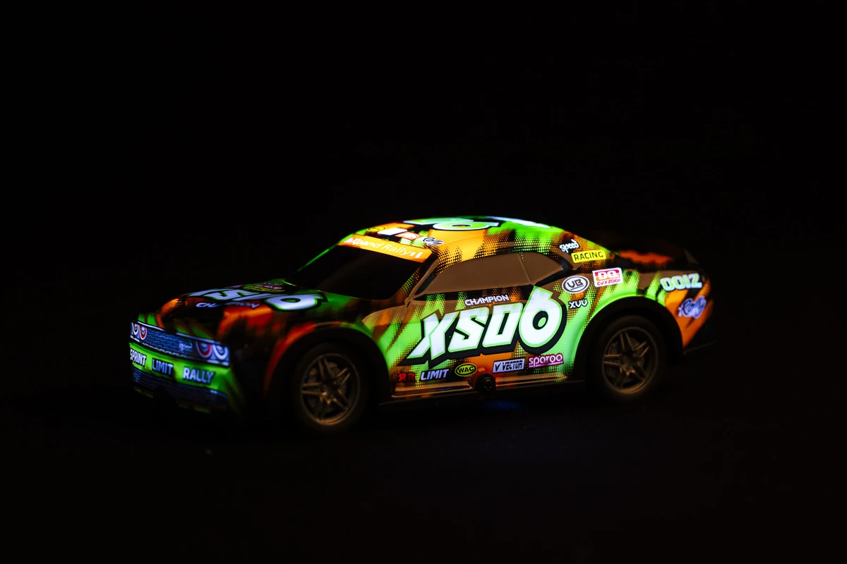 Roar SXO6 w/light R/C 1:22, 27MHz, green/orange - 3