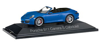Porsche 911 Carrera S Cabriolet 991 II, saphir blue metallic